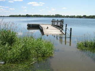 so many flooded docks