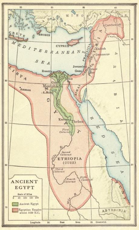Ancient Egypt Map Pictures, Images and Photos