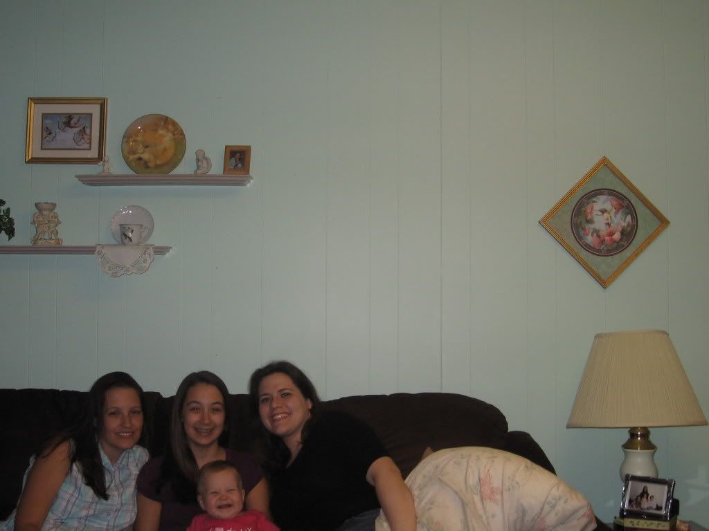 Julie, Alysha, Shayla, and me