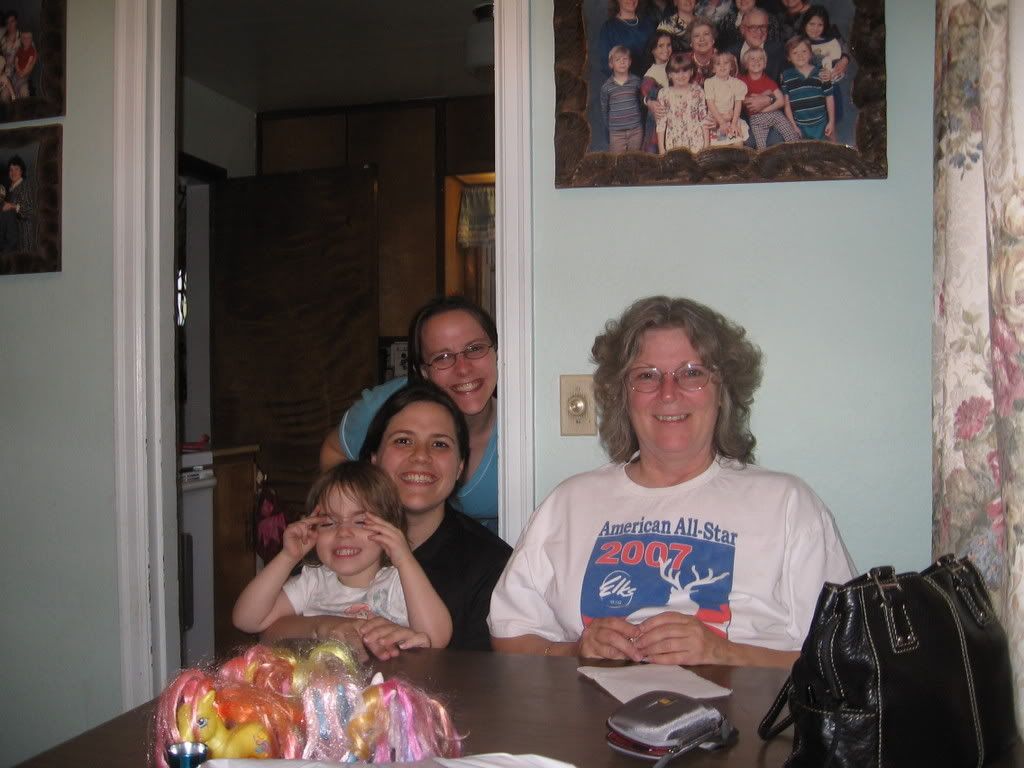 Desiree, me, Christina, and Aunt Sue