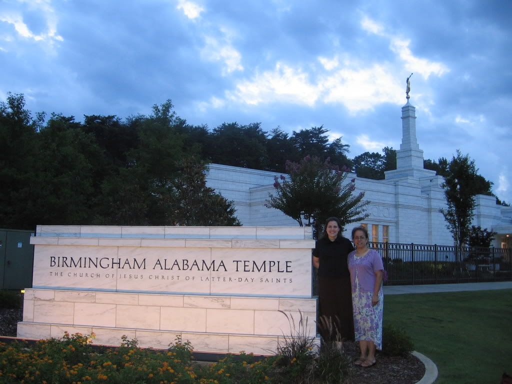 Me and Virginia at Birmingham Temple