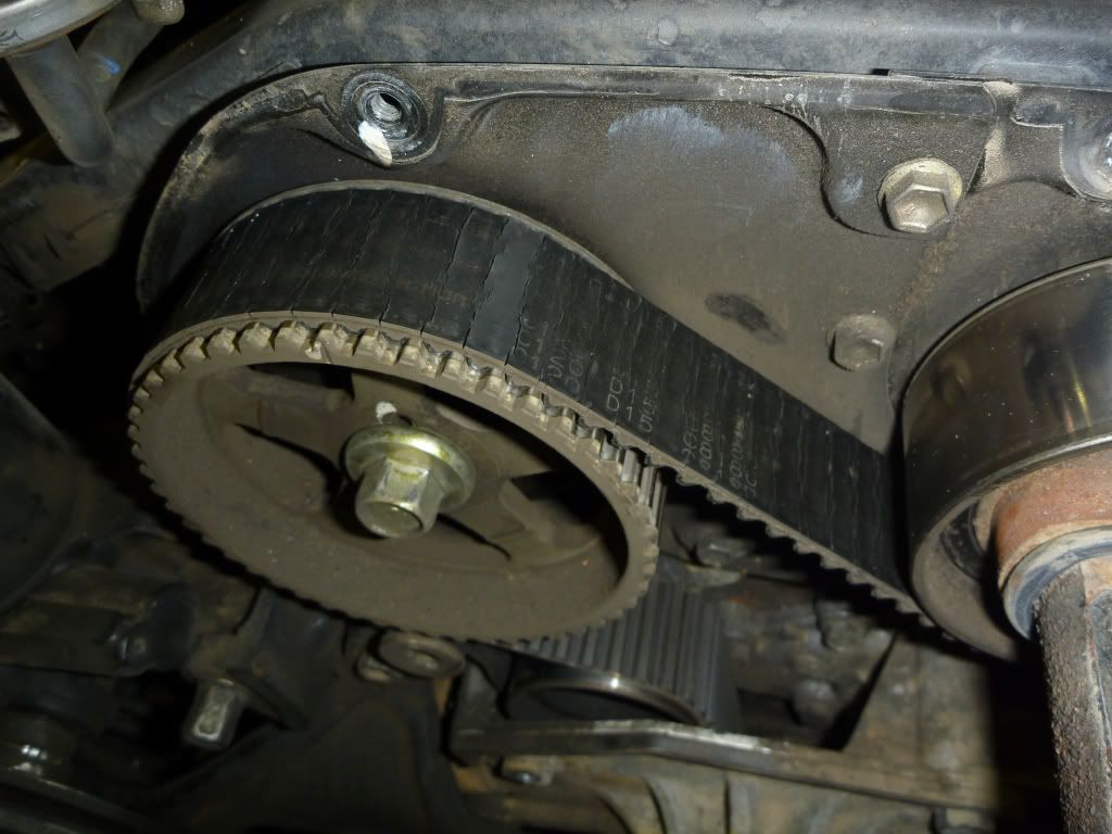 What does a worn timing belt look like? 3VZE YotaTech Forums