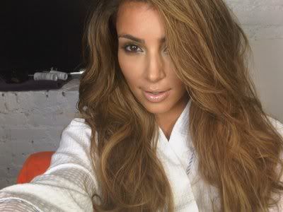 light brown hair color kim kardashian. recent hair color change,