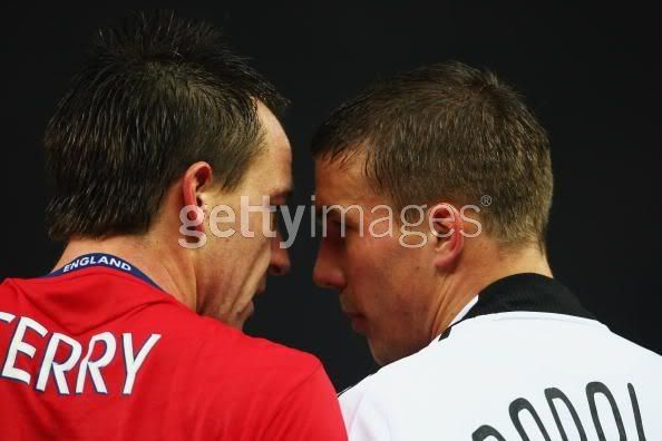 Terry VS Podolski Pictures, Images and Photos