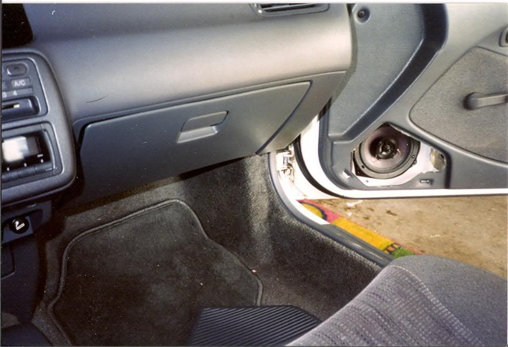 1995 Honda civic stereo install #5