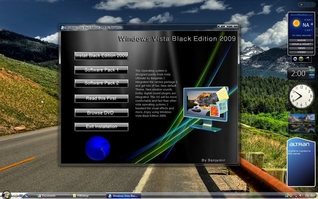 Windows Vista Black Edtion