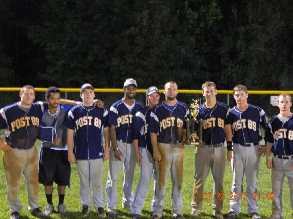 Group shot of the nine 19 year olds Post 89
