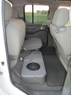 2007 Nissan frontier subwoofer box #7