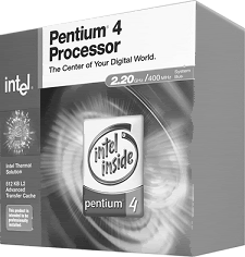 Boxed (retail shrink-wrapped) Intel Pentium 4 processor