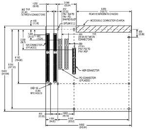 Micro-ATX specification 1.1 motherboard dimensions.