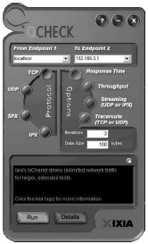 Use the freeware tool Qcheck to evaluate your wireless (and wired) connections replacing several tools such as PING and TRACEROUTE.