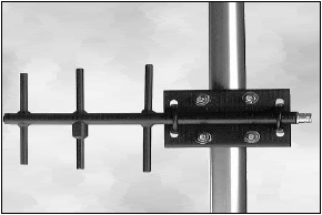 The Maxrad 800 MHz BMOY enclosed Yagi antenna.