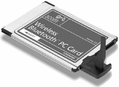 3COM Wireless Bluetooth PC card with XJACK antenna (model 3CRWB6096B)