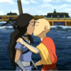 AangandKatara.png Aang and Katara kiss image by Hakoda_2008