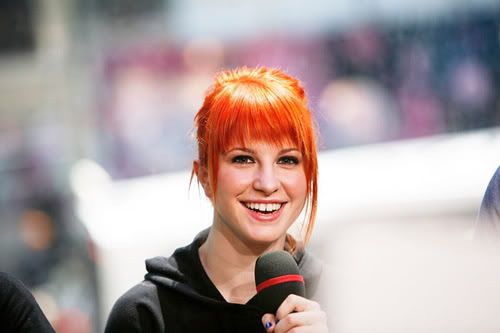 hayley williams hairstyle with bangs. You could have hair like this!