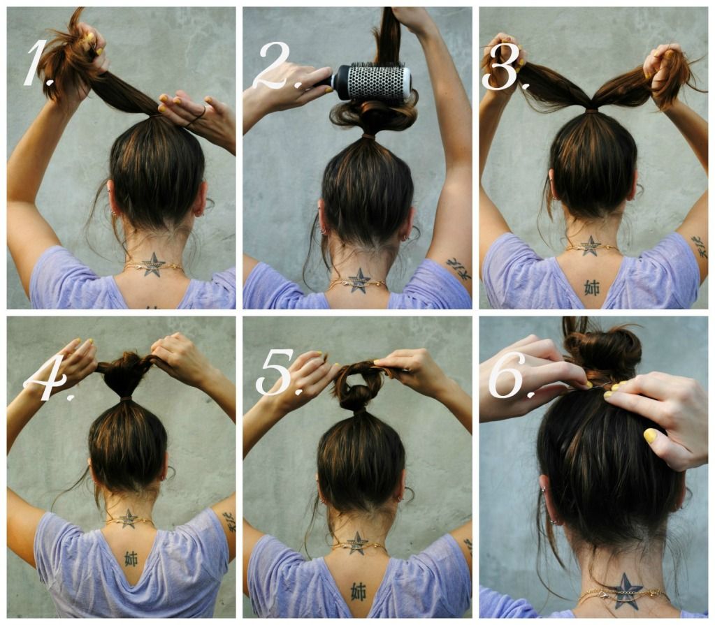 Bittyandbunny Beauty Bit How To Style A Top Knot