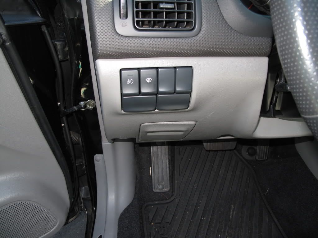 Hazard Button Move. Need a new button.. Subaru Forester Owners Forum