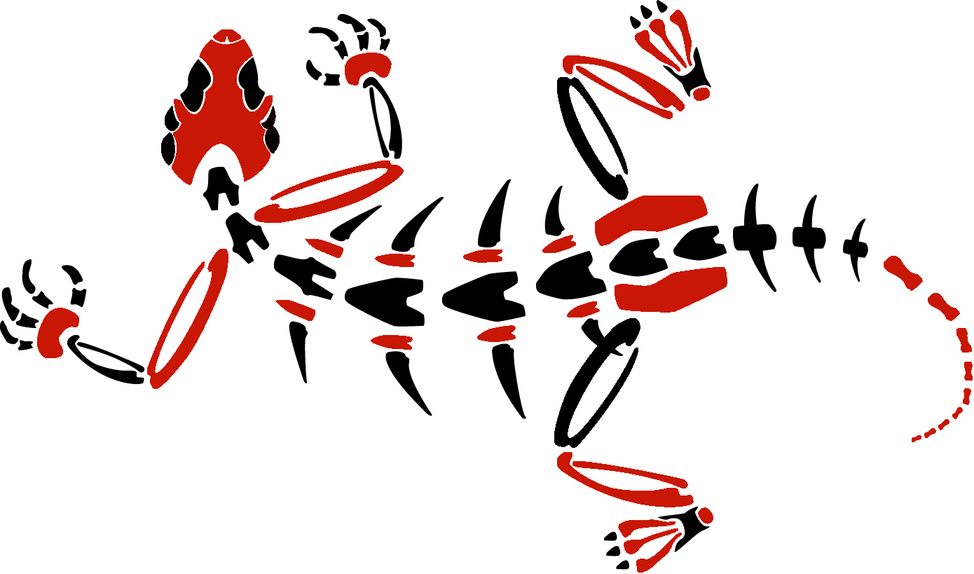 tattoo gecko