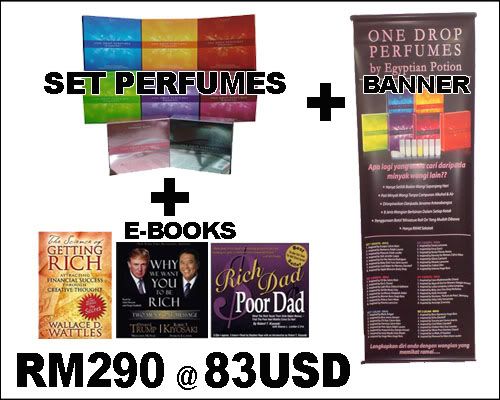 One Drop Perfumes - Pakej RM 290