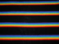 Black Rainbow Stripe - YPS & Backing