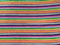 Butterfly Love Stripe Blanket - YPS & Backing