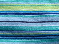 Oceanview Stripe Blanket - YPS & Backing