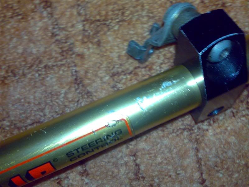 WP Steering damper with brackets