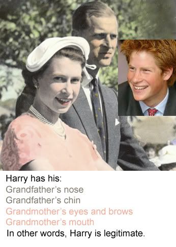 prince harry james hewitt son. Harry is his father#39;s son.