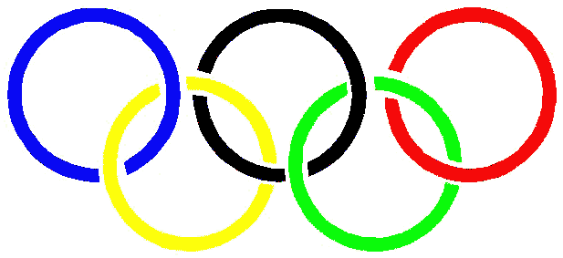 olympics logo presentment
