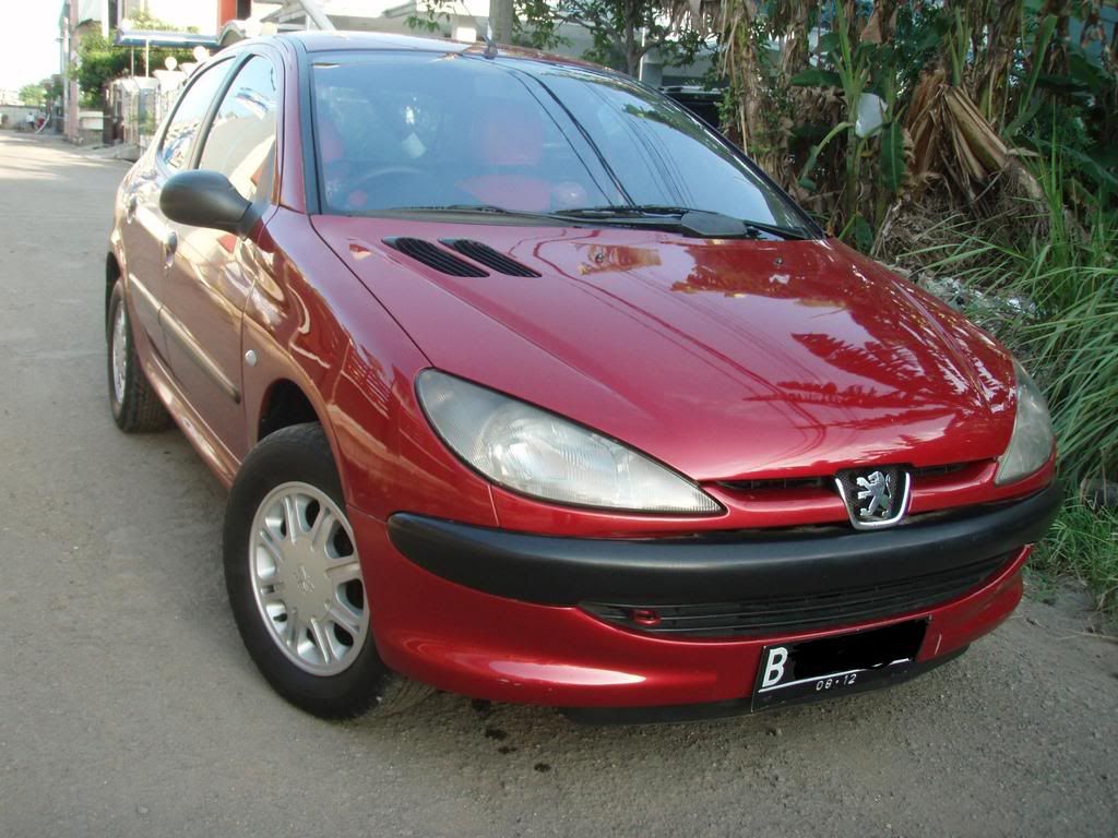Jual Peugeot 206 Th 2002 Merah Marun Manual Mulus Banget Dan Terawat