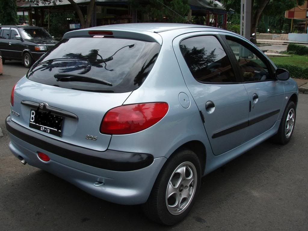 Jual Peugeot 206 Abu Abu Metalik Mulus Banget Istimewa Liat Foto
