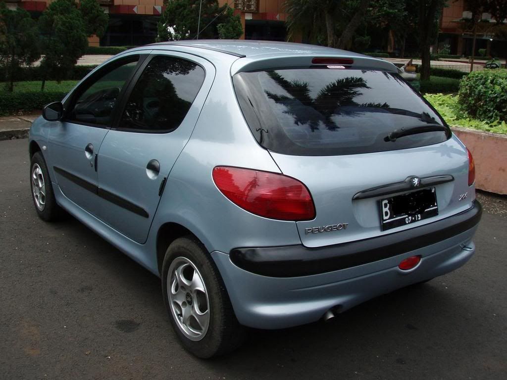 Jual Peugeot 206 Abu Abu Metalik Mulus Banget Istimewa Liat Foto