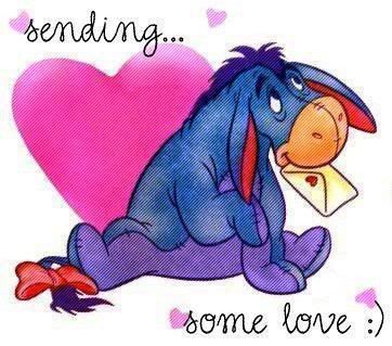 Eeyore sending love