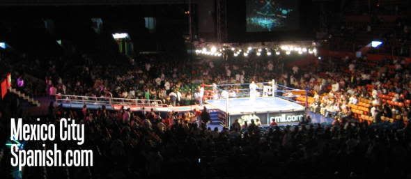Lucha Libre ring at Arena Mexico