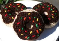 Chocolate Doughnuts With Sprinkles