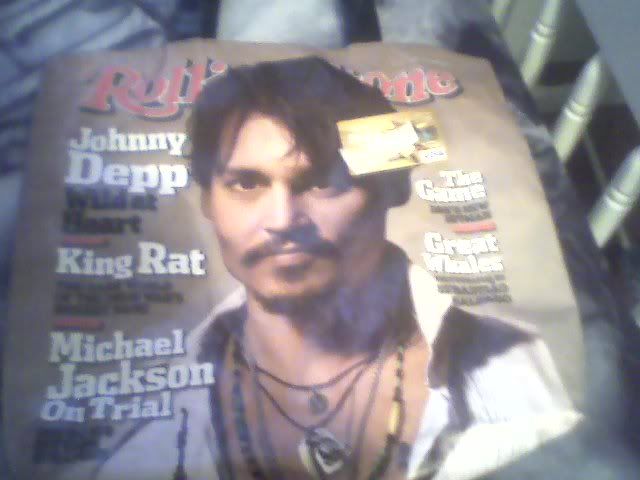 johnny depp rolling stones cover. Johnny Depp Rolling Stone