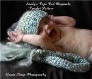 109 Long Elf Hat  newborn photo prop hat  Crochet Pattern