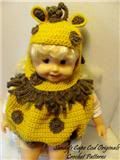 455 Toddler Giraffe Costume Size Crochet Pattern