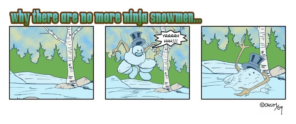 Ninja Snowman