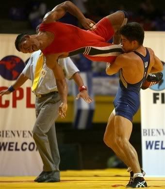 Henry Cejudo wrestling photo