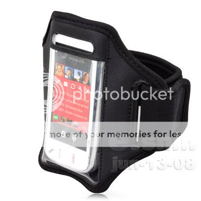 NEW SPORT ARMBAND CASE COVER FOR NOKIA N97 BLACK  