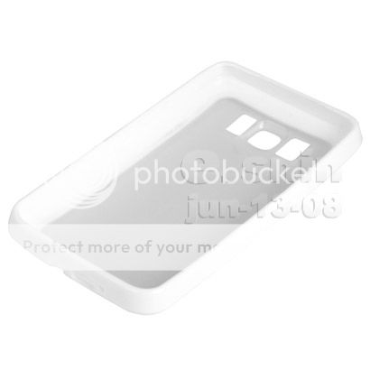 SOFT PLASTIC RUBBER CASE COVER HTC HD 2 T8585 Leo 100  