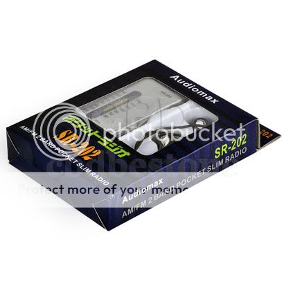 Portable Am FM 2 Band Pocket Radio Receiver Earphone S