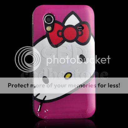 Hello Kitty Hard Rubber Case Samsung Galaxy Ace S5830  