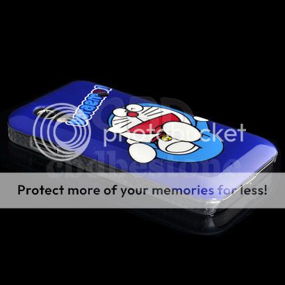 Doraemon Hard Rubber Case For Samsung Galaxy Ace S5830  