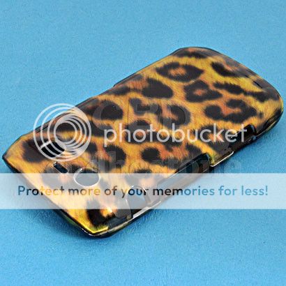   Coque Rigide Yellow Motif Dur Leopard Pr BlackBerry Torch 9860/9850