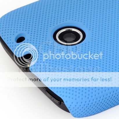 Skyblue Hard Rubber Mesh Case Cover for Huawei Ascend II/C8650 Sonic 