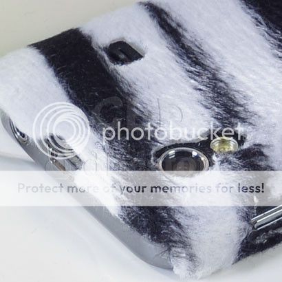   Zebra Animal fourrure douce Dur Housse Etui Coque Pour Samsung 