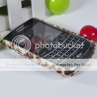   Animal fourrure douce Dur Housse Etui Coque Pour BlackBerry Bold 9780