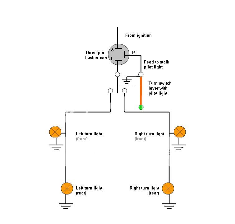 Wiring Diagram For 3 Wire Motorcycle Tail Light - Database - Wiring